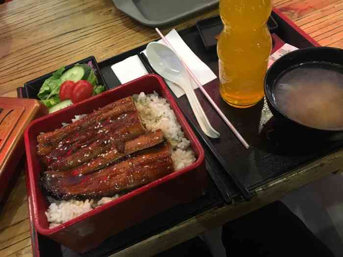 元太鳗鱼饭(紫荆广场店)-"味道很好就是有点贵了,就一份饭配一杯茶,.