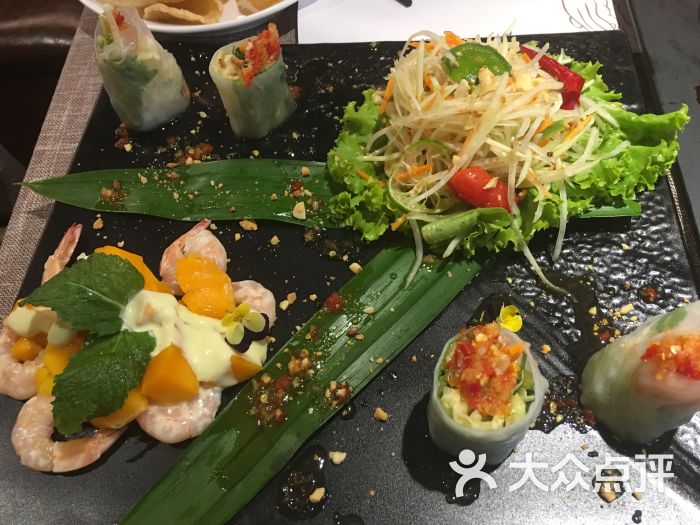 sawadeeka萨瓦蒂卡泰国料理(黄浦日月光店)泰式冷菜三拼图片 - 第8张