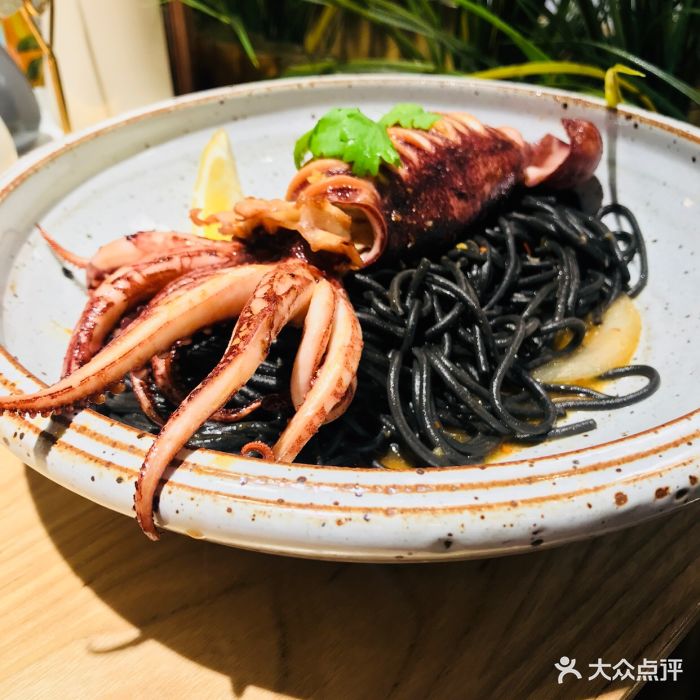 taste living品味生活(印象城店)青椒鲜鱿墨鱼意面图片 - 第644张