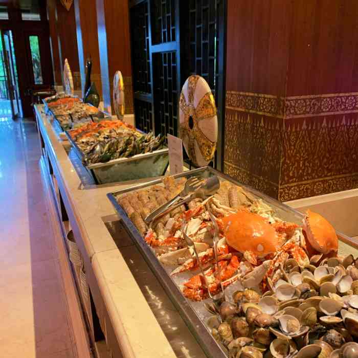 西双版纳洲际度假酒店海鲜自助餐
