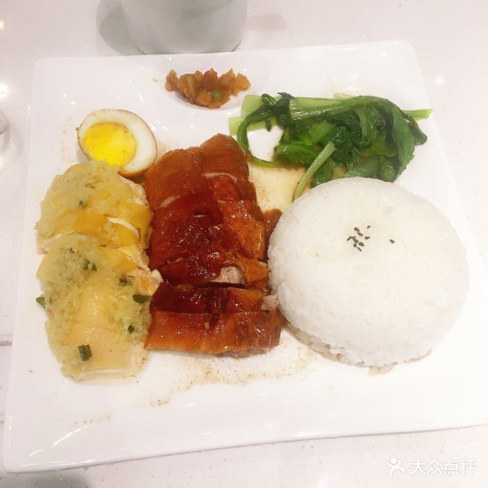 双拼套餐(白切鸡 烧鸭)