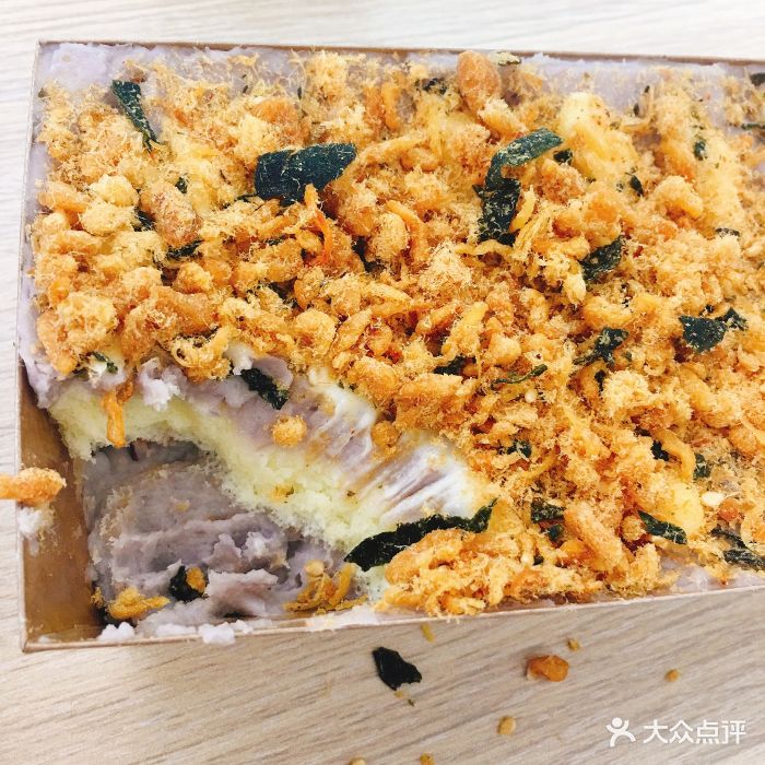 芋泥肉松盒子