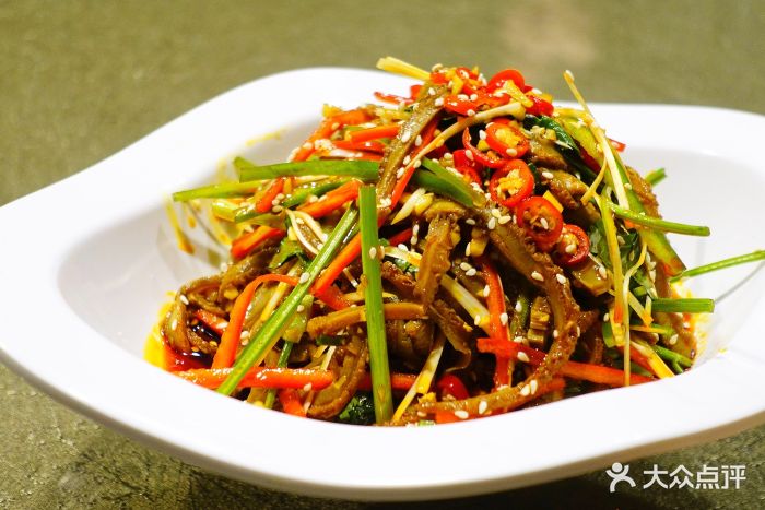 老北京芫爆肚丝