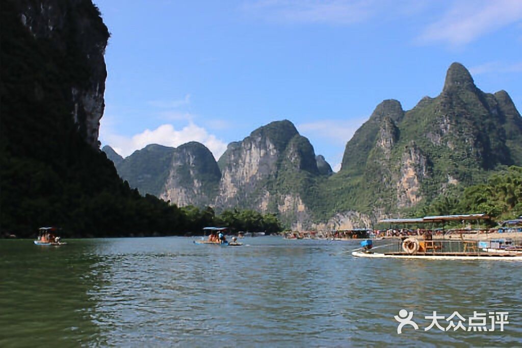 杨堤—九马画山漓江竹筏漂流图片 第14张