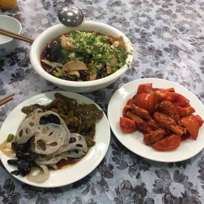昭觉寺素斋-"多年以前吃过昭觉寺的豆瓣鱼,惊为天人.长.