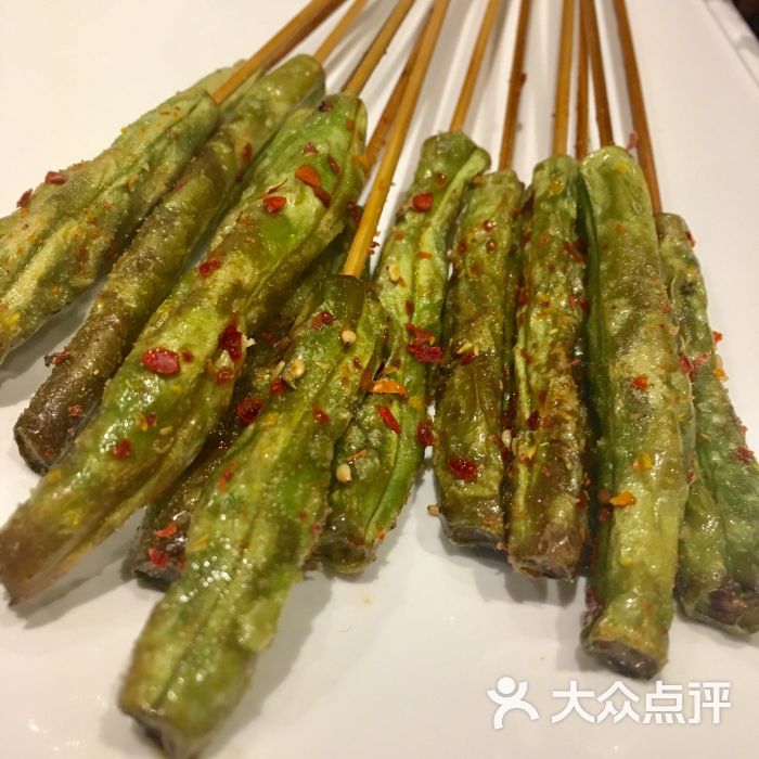 夜林串吧烤芸豆图片 第1张