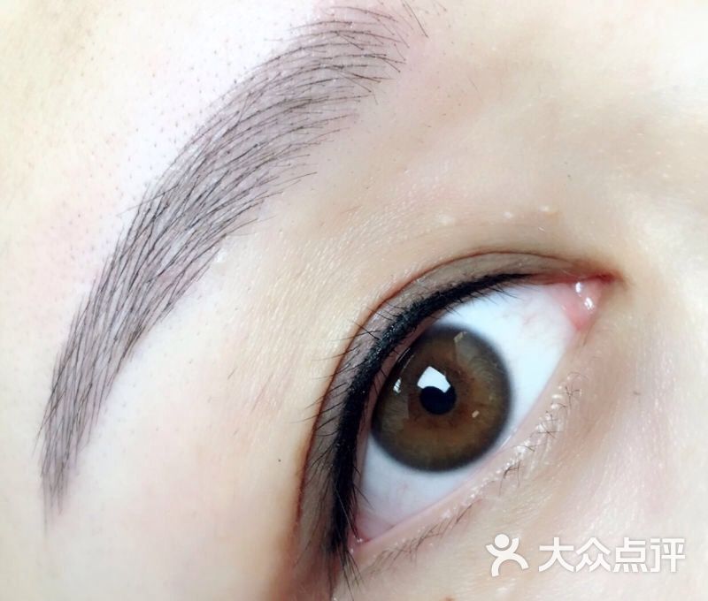 采薇半永久纹眉纹眼线漂唇美睫的点评
