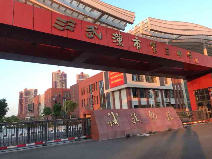 武汉市第三中学-"汉阳区较出名的学校吧,整个汉阳区.