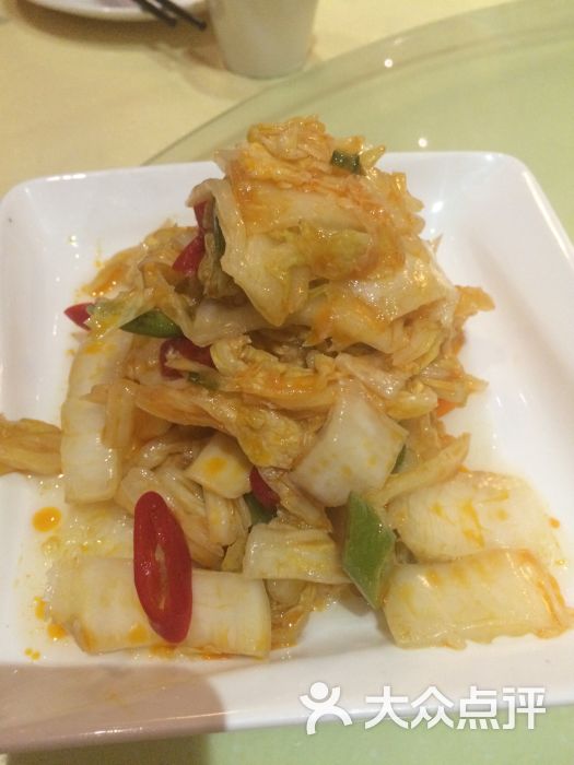 上海大饭堂(蓝海店)酸辣白菜图片 第629张