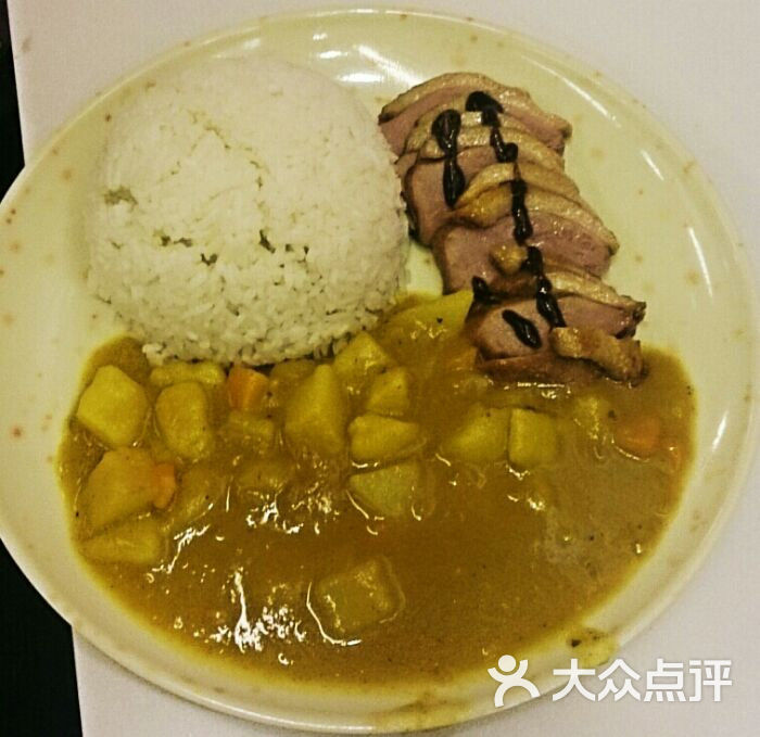 黑椒鸭胸肉饭