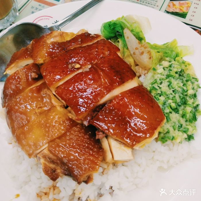 玫瑰豉油鸡套餐饭