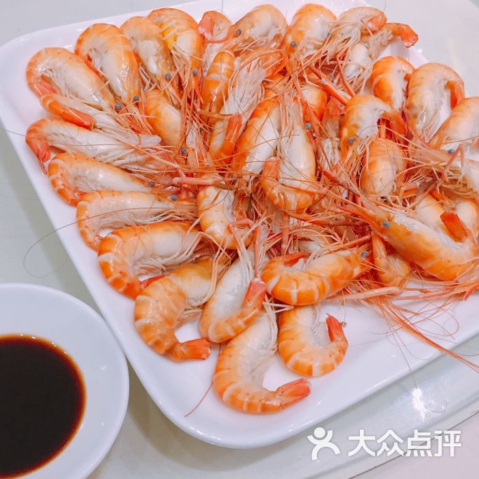 白灼明虾