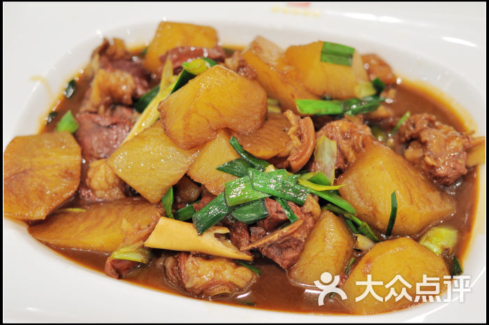 道道鲜崇明私房菜(五角场店)红烧羊肉萝卜图片 - 第6张