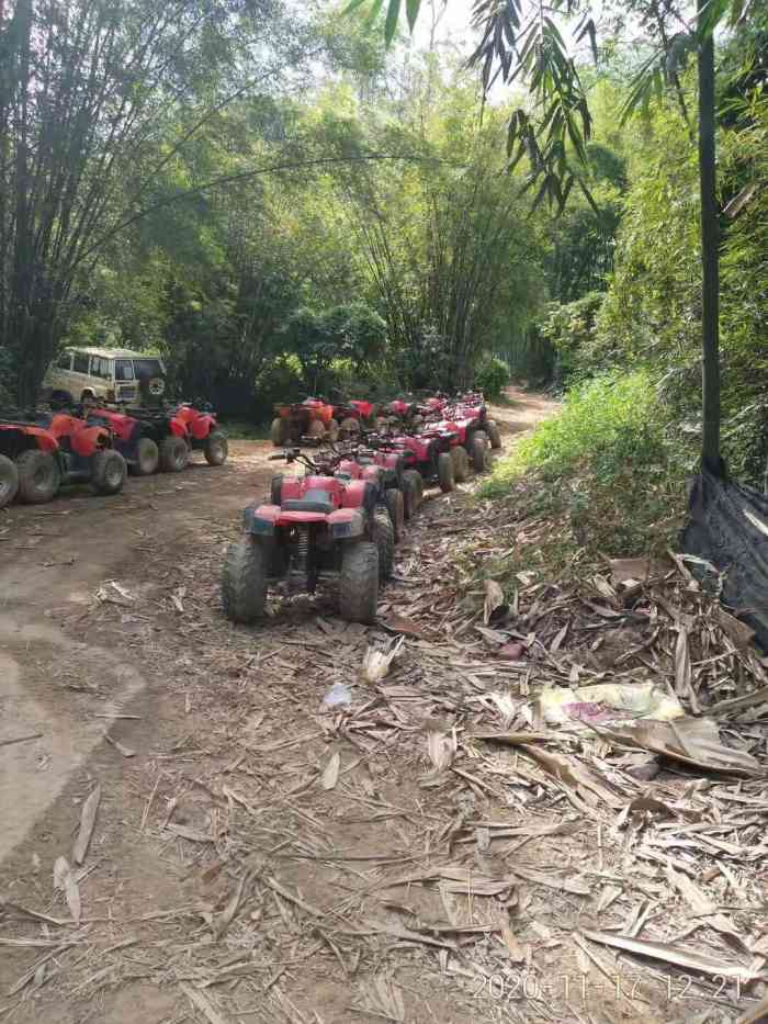 增江丛林越野基地-"来到美丽的增城玩网红丛林越野车.