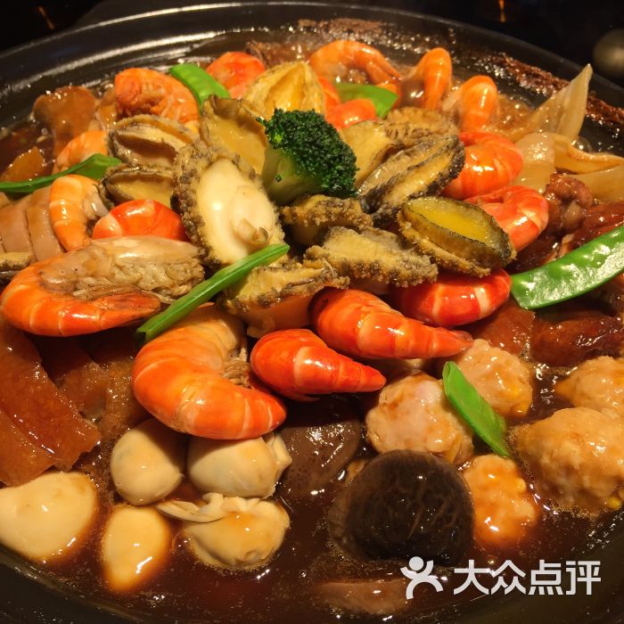 滋粥楼(番禺广场总店-大盆菜-菜-大盆菜图片-广州美食-大众点评网