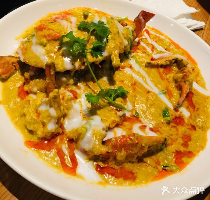 andaman安达曼(来福士长宁店)黄咖喱蟹图片
