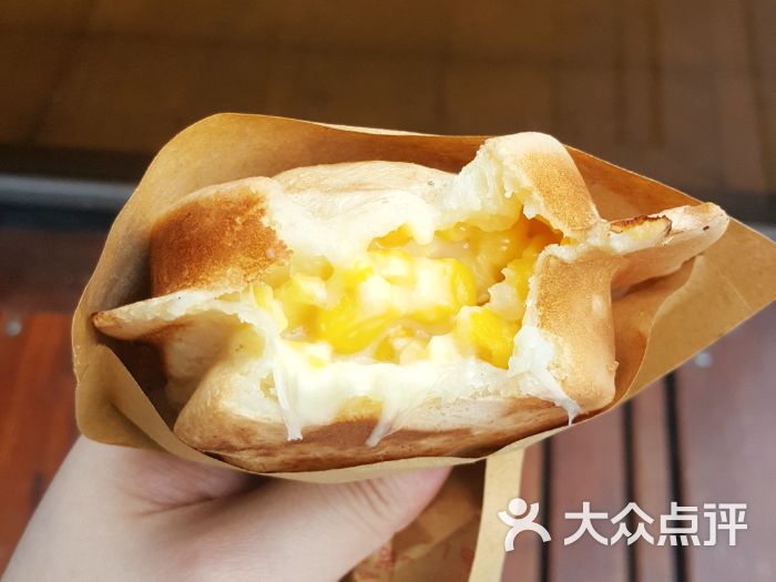 玉米芝士车轮饼