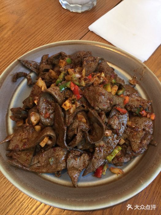 风味炒羊肝