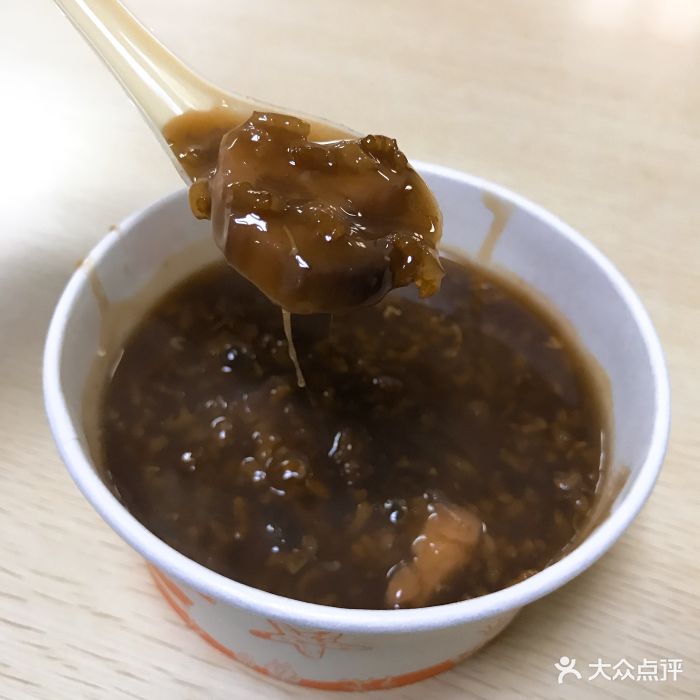 蓝老大糖粥藕店糖藕粥图片