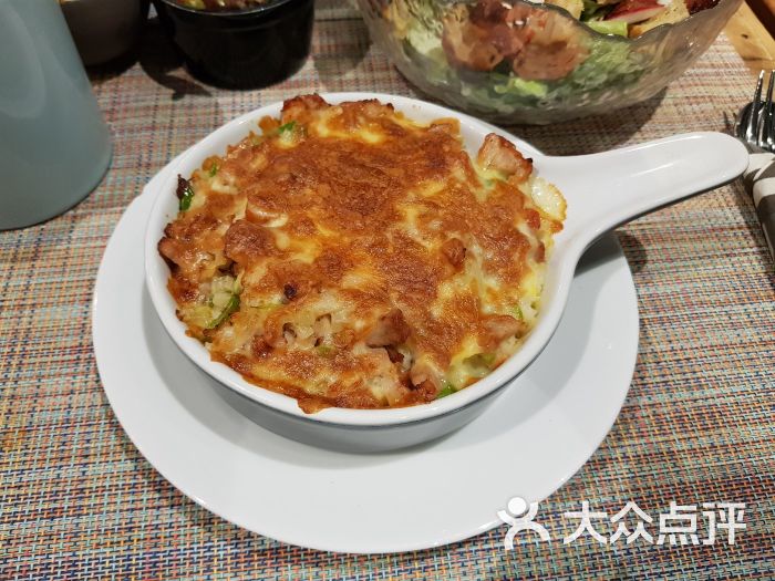 炭烧鸡肉芝士焗饭