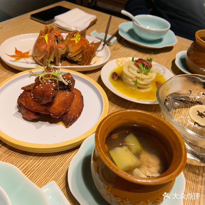 兰轩村庄食坊(安缦法云店)-花雕醉蟹图片-杭州美食