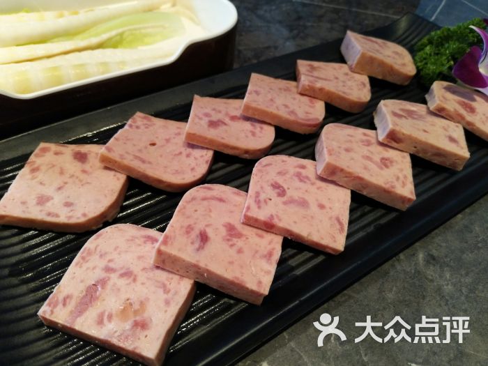 重庆美蛙鱼头火锅(万科店)午餐肉图片 第6张