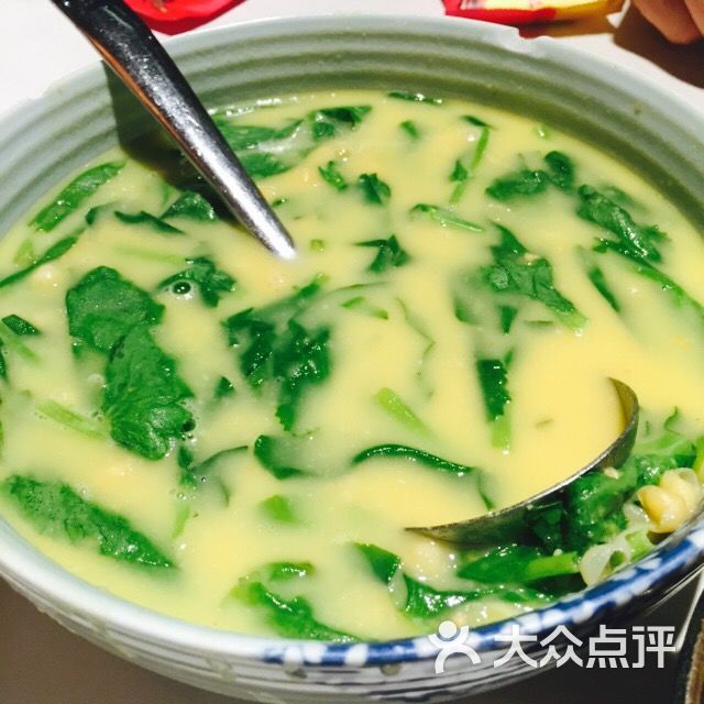 豆汤豌豆尖