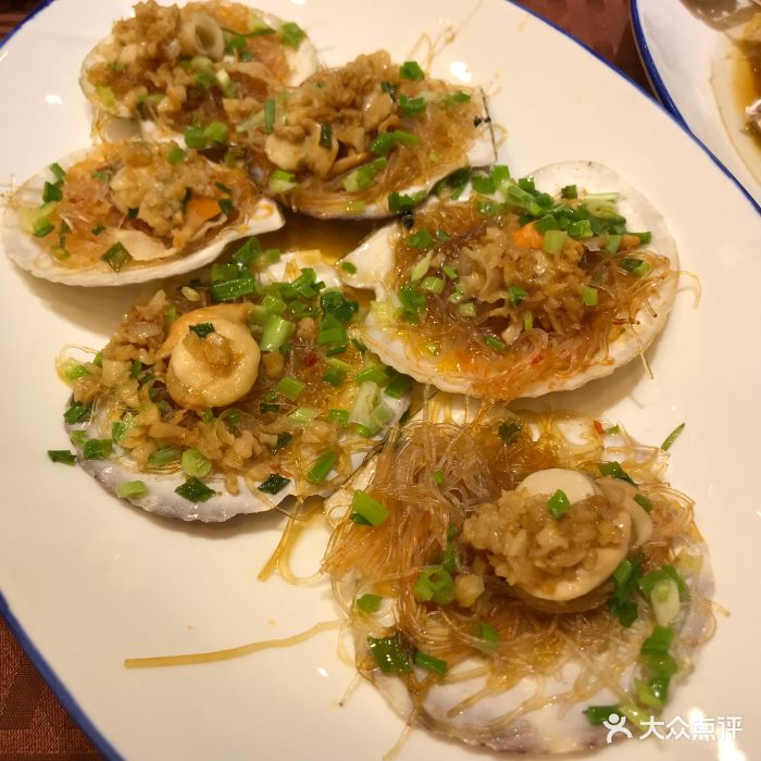老宁波弄堂菜宁波海鲜蒜蓉粉丝扇贝图片