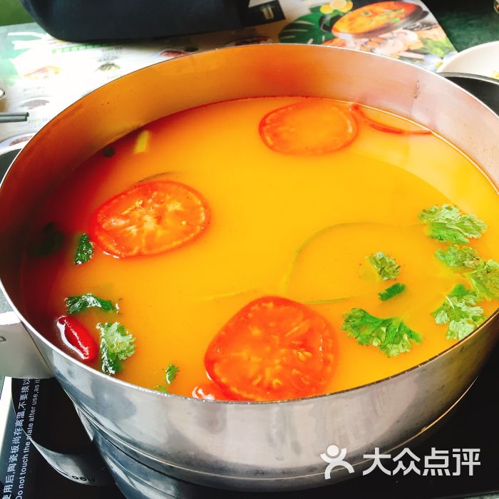 泰式酸辣海鲜小火锅