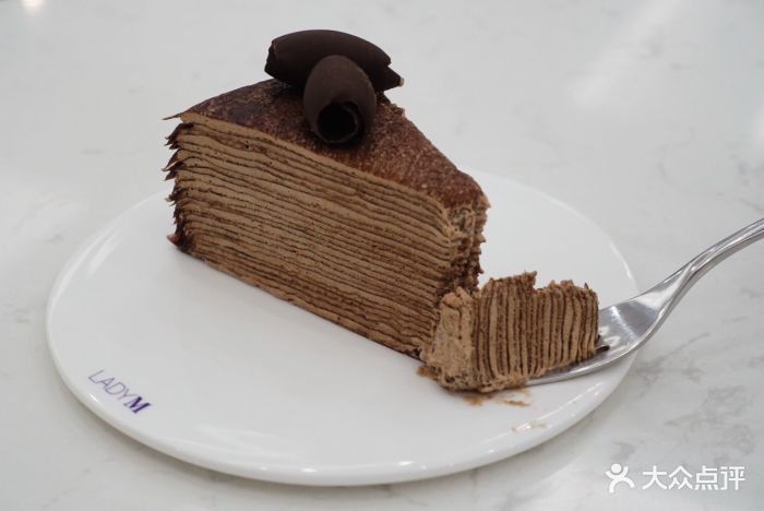 巧克力千层蛋糕