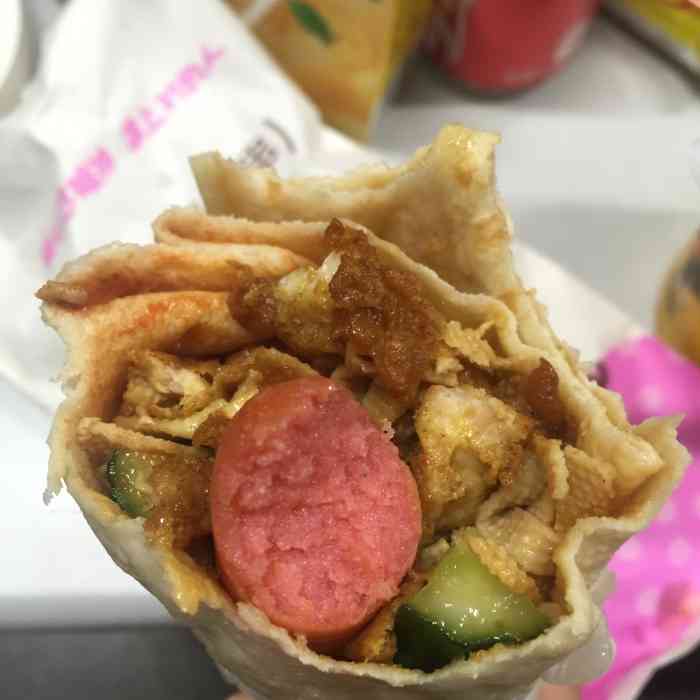 卷饼王炸串(五道口市场)-"哈哈昨天晚上特别饿( 610307 06