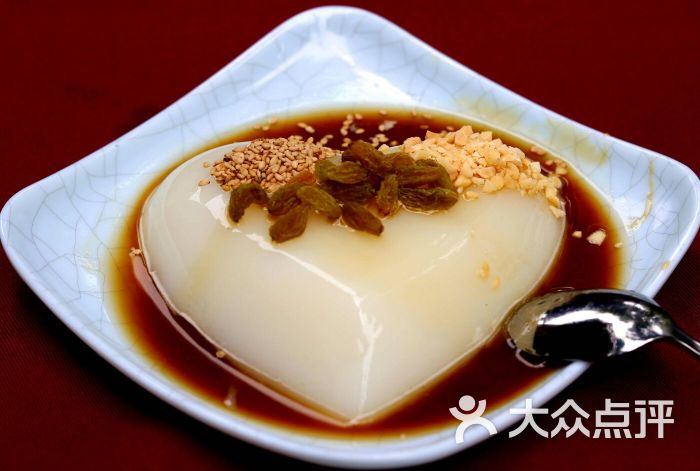 心形糯米凉糕