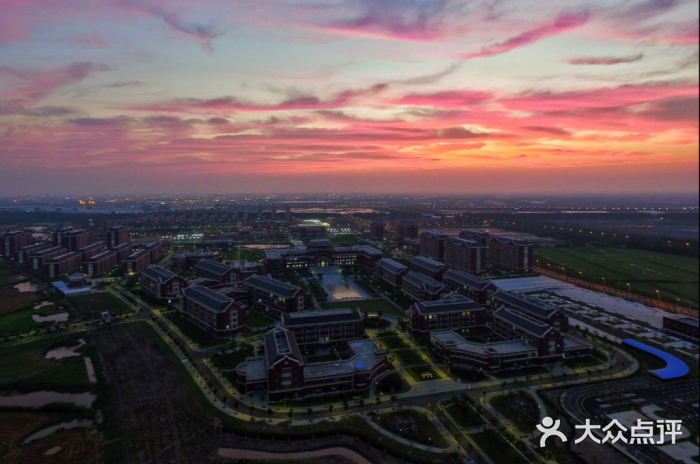 上海建桥学院(临港校区)鸟瞰图片