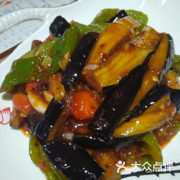 椒鸣椒麻小馆 椒鸣虎皮辣子烧茄子                 烟柳渺渺
