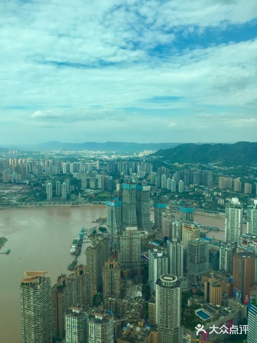 重庆wfc会仙楼观景台图片