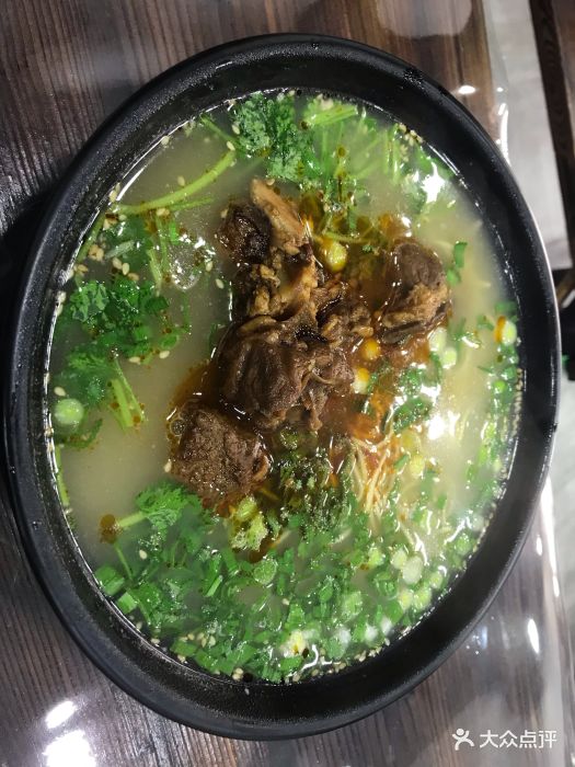 羊排很划算,买个馕撕了蘸汤吃,羊餐食锅仔.-小高人血压谱三的蝎子图片