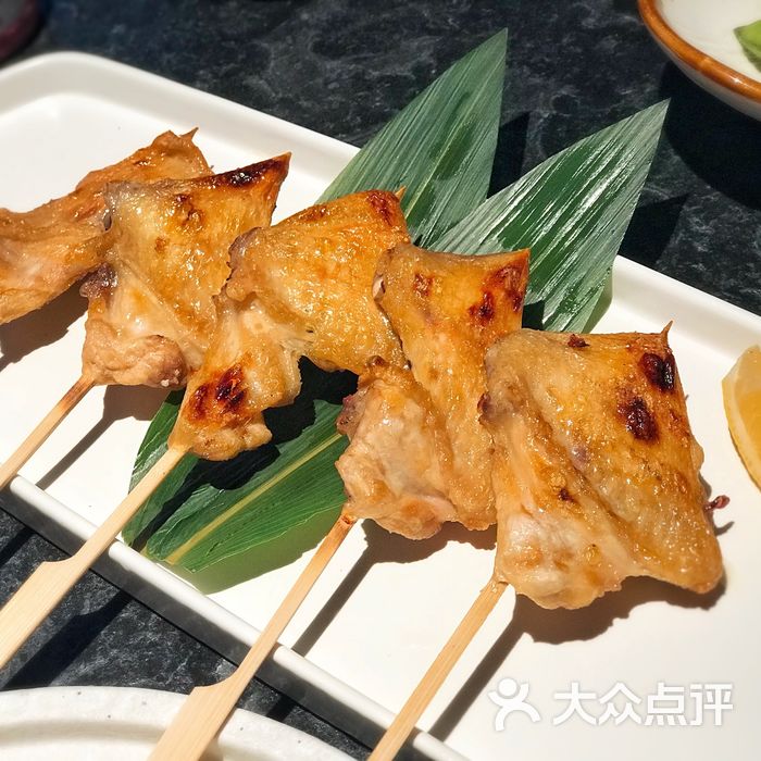 锦木居酒屋盐烤鸡翅中图片-北京日本料理-大众点评网