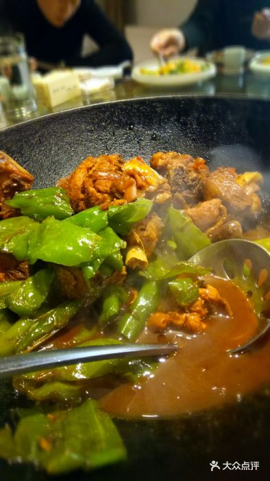 铭家小院私家菜(燕岭路店)辣炒大公鸡图片 第568张