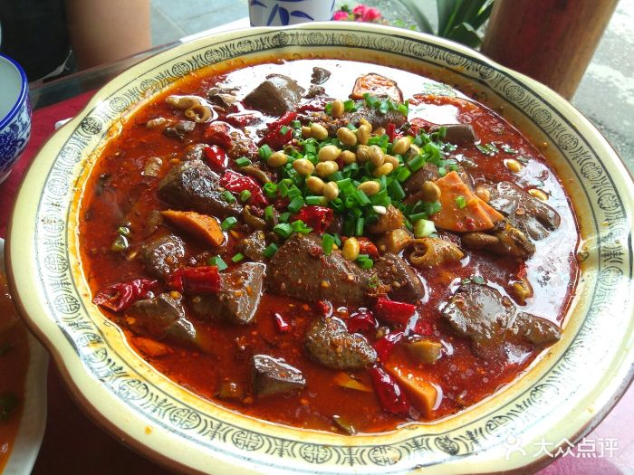 飘香毛血旺