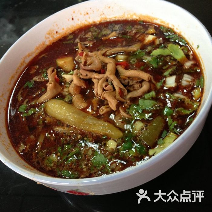 崇州荞面铺盖面鸡杂铺盖加豆图片-北京小吃快餐-大众