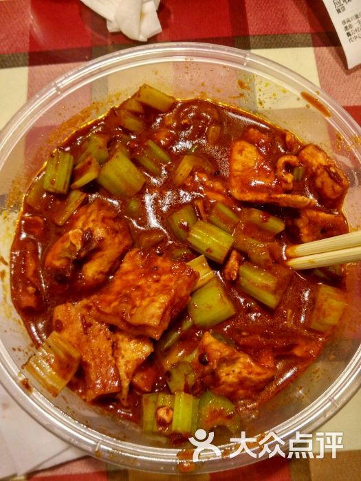 米字格新疆米粉(清华东路店)鸡肉炒馕粉图片 - 第3张
