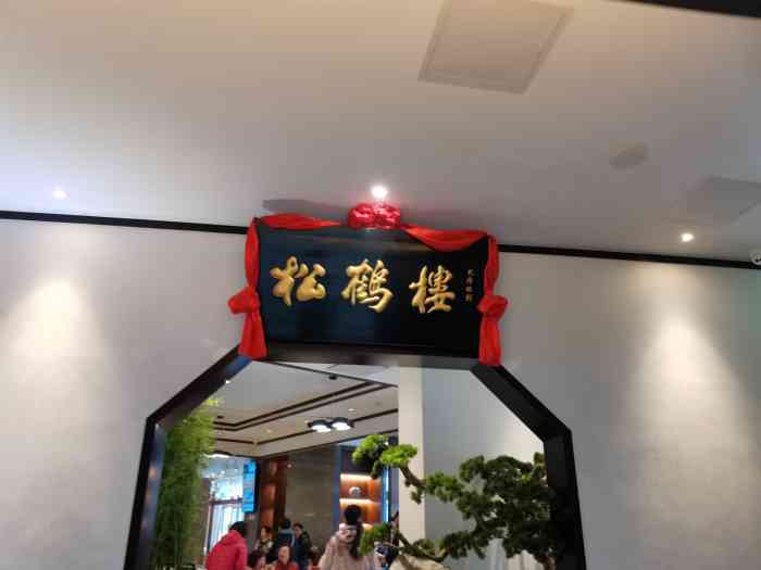 环境超赞松鹤楼原本给我的印象比较传统不过店内的环境还是很清新是我