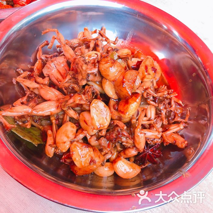 油焖牛蛙