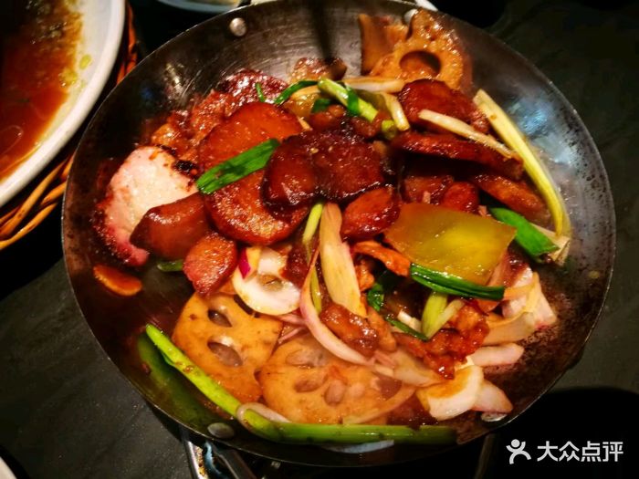 绿茶餐厅(西湖银泰店)干锅三素图片 - 第3770张