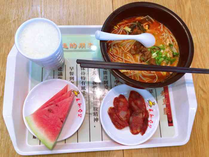 永和豆浆-"价格贵,味道差,套餐里豆浆稀饭不能换,只.