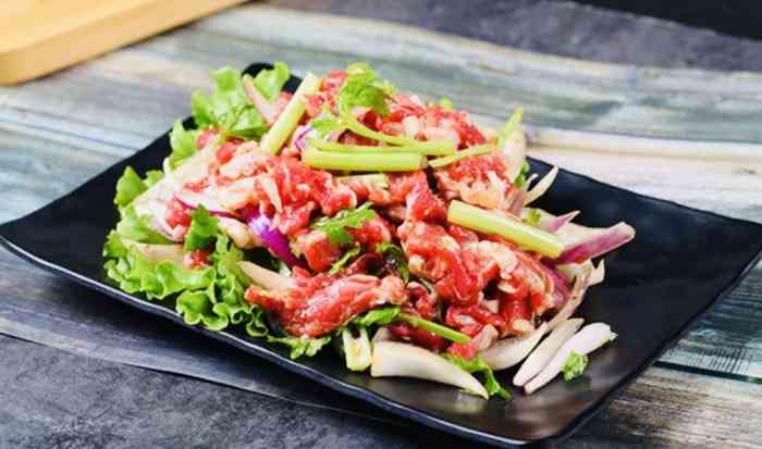 「齐齐哈尔家庭拌肉」这个味道不错,吃了解馋.
