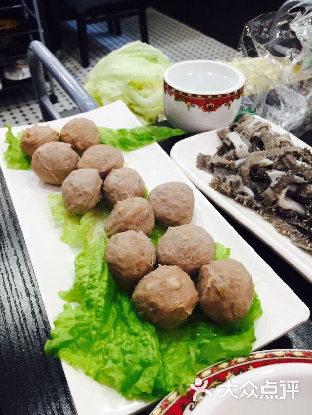 大吉利潮汕牛肉火锅(河西店)-手锤牛肉丸图片-