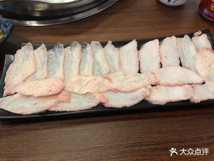 牛公馆潮汕牛肉火锅店胸口油图片