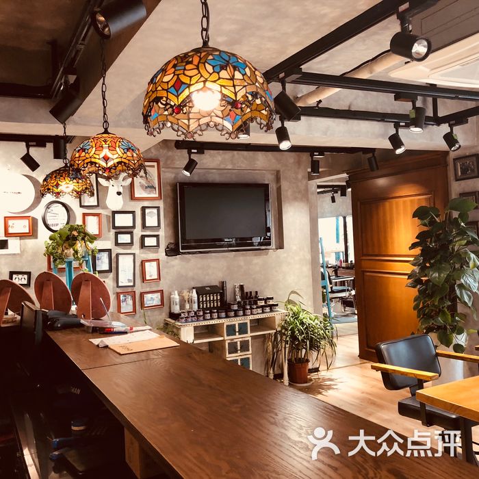 创星复古油头馆图片-北京美发-大众点评网