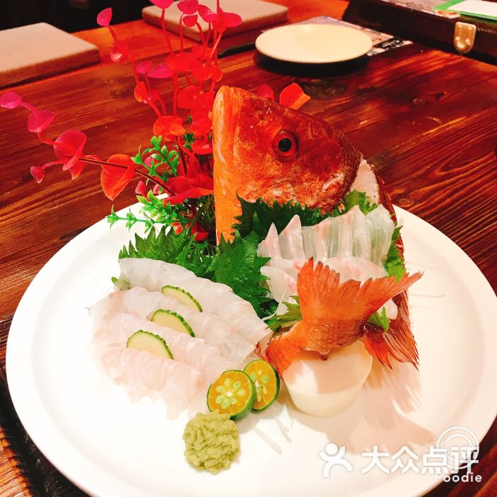 鸟剑居酒屋(国贸店)红眉鲷刺身图片 - 第1张